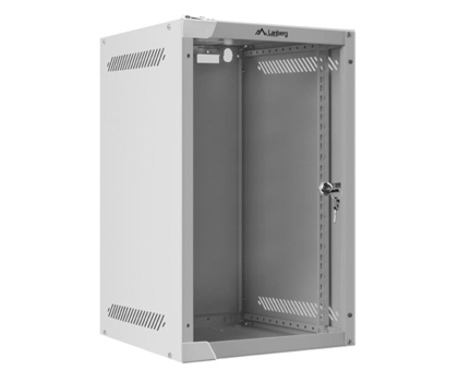 Szafa RACK Lanberg Wisząca 10" 9U 280x310mm (szara)